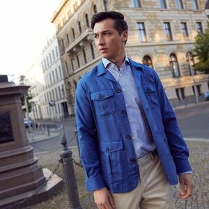 Emanuel Berg NWT Ryan Denim Overshirt